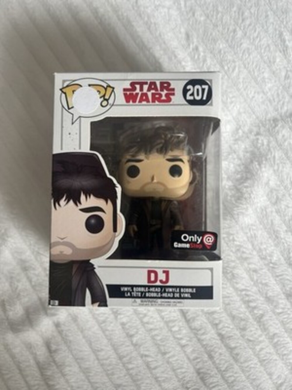 Funko Pop Star Wars DJ 207 White Collectible